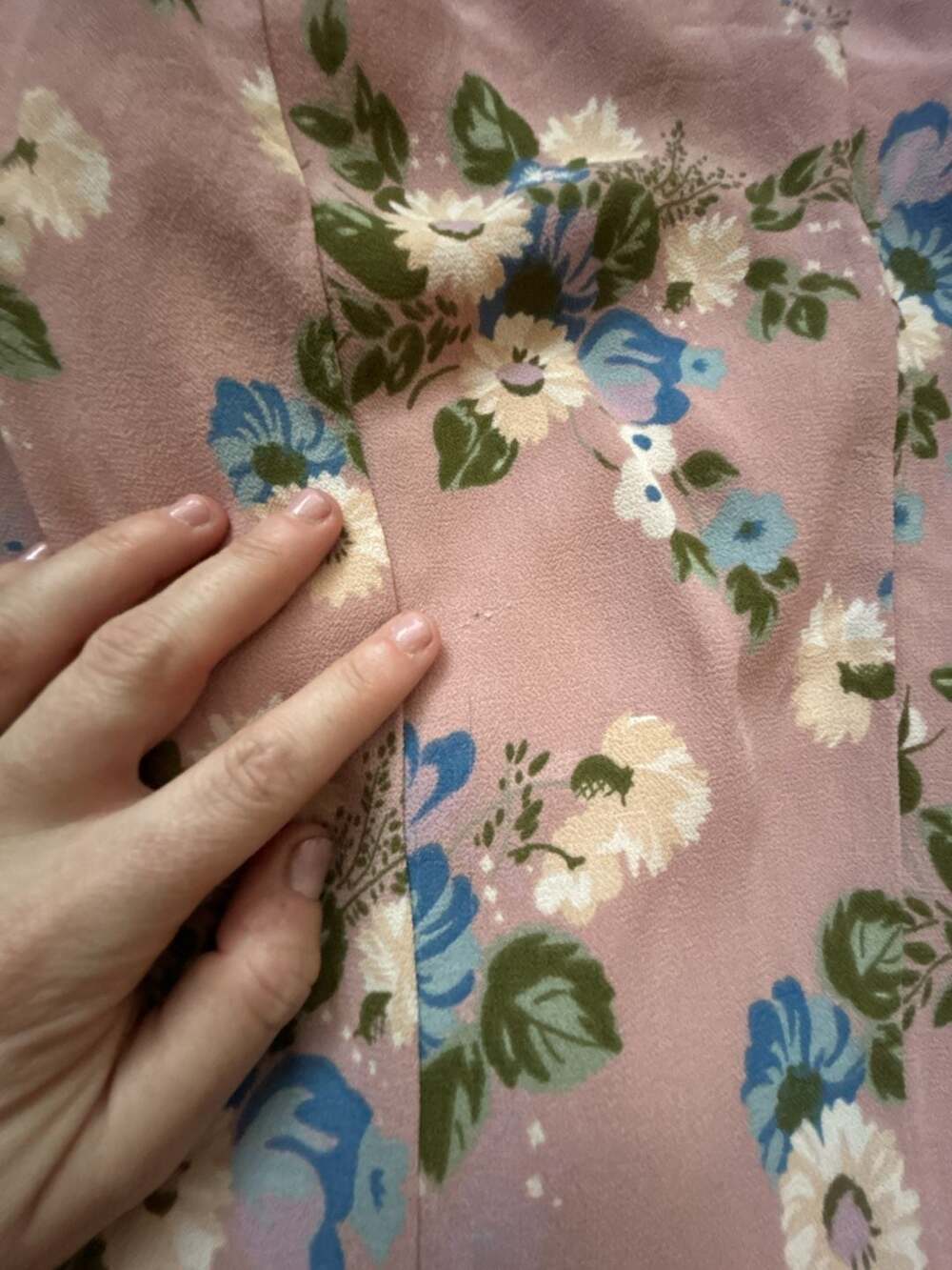 Reformation Dawn Mini Wrap Dress in pink Irene floral print coquette fairy girly - Picture 14 of 14